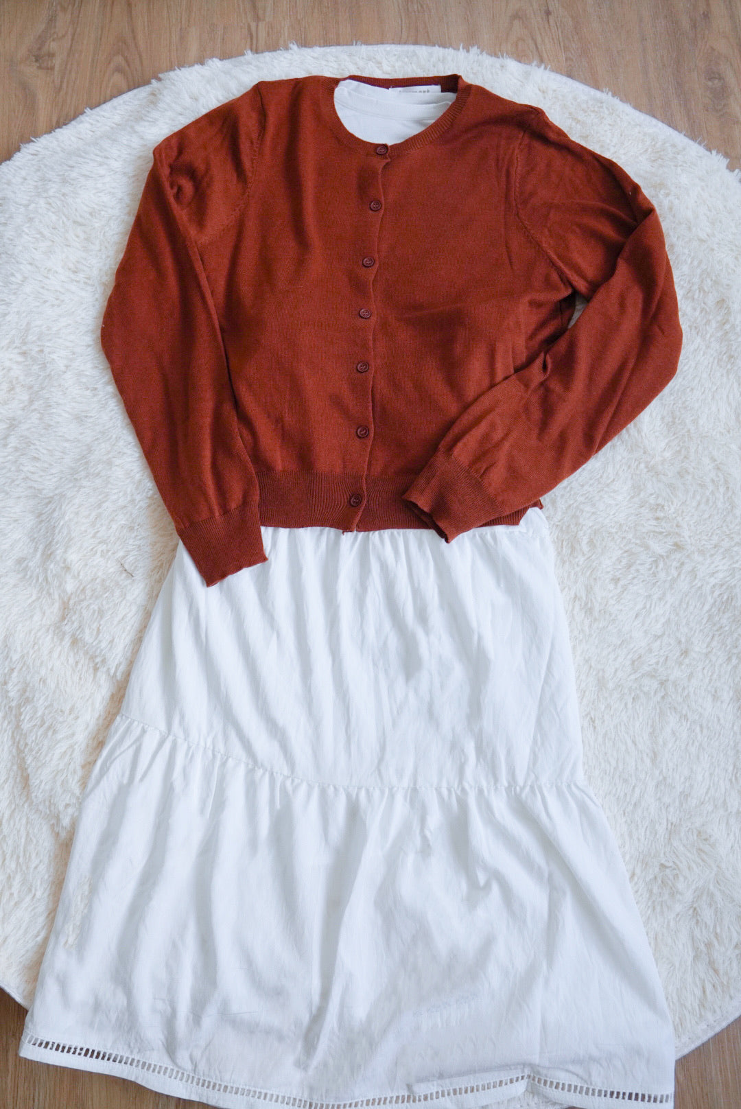 <預訂> 首批優惠🧡自家製 多色超親膚薄款長袖針織外套|焦糖啡