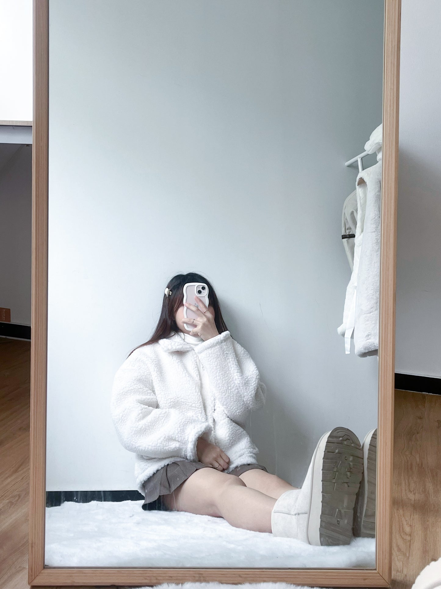 <預訂> 小眾反領毛皮夾克Jacket|三色入