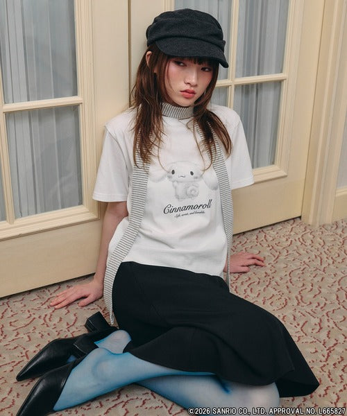 <預訂> 日版Sanrio大人氣Tee上衣|Usahana Cinnamoroll Hello Kitty