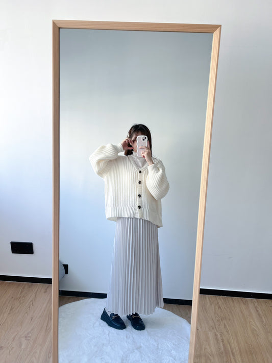 <預訂> 超百搭 v領針織開胸外套|五色入