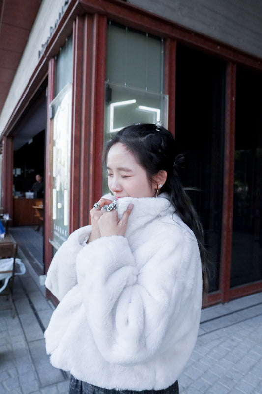 <預訂> 超保暖!立領夾克拉鍊外套