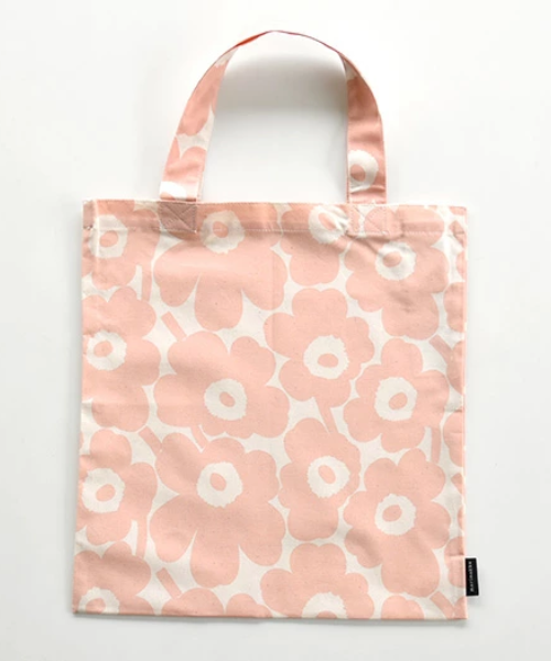 <預訂> JP 日本限定珊瑚粉色!Marimekko Mini Unikko Tote Bag♡