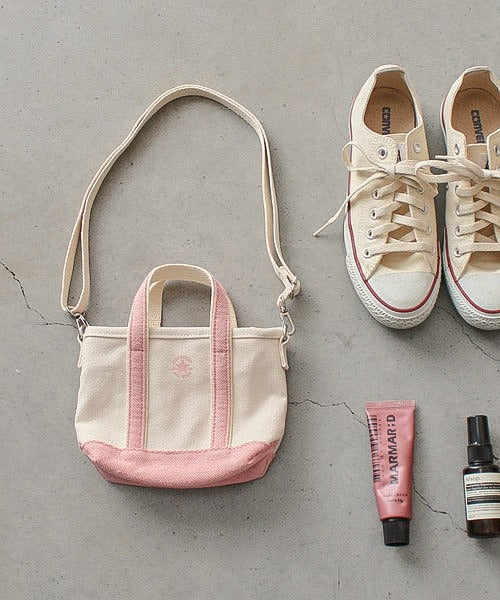 JP (限時降價至22/10) Converse 2-WAYS Mini Bag 迷你帆布Tote Bag|四色入