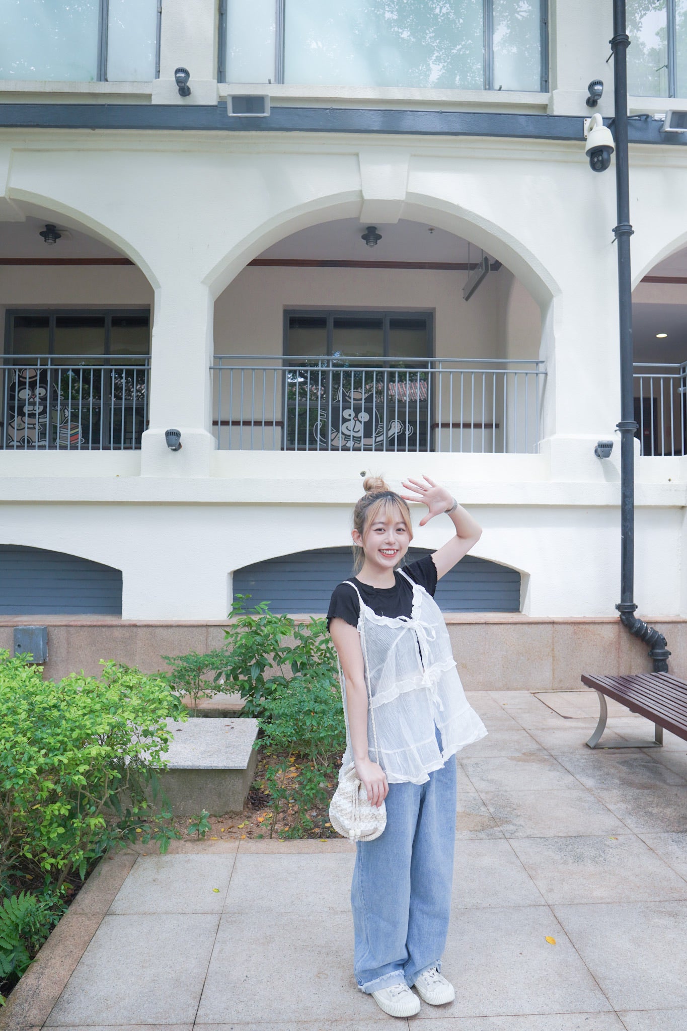 <預訂> 365Daily! 波浪邊短款糖果色基礎上衣|四色入