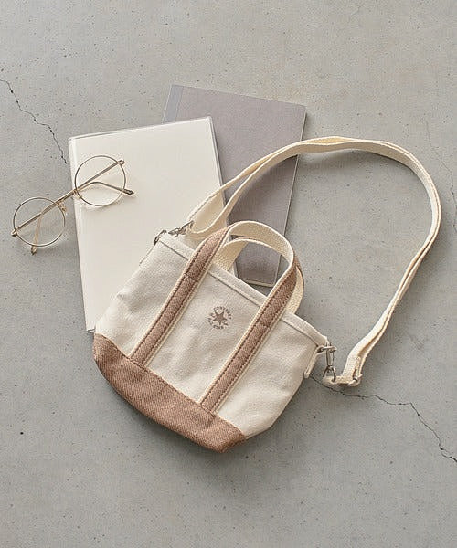 JP (限時降價至22/10) Converse 2-WAYS Mini Bag 迷你帆布Tote Bag|四色入