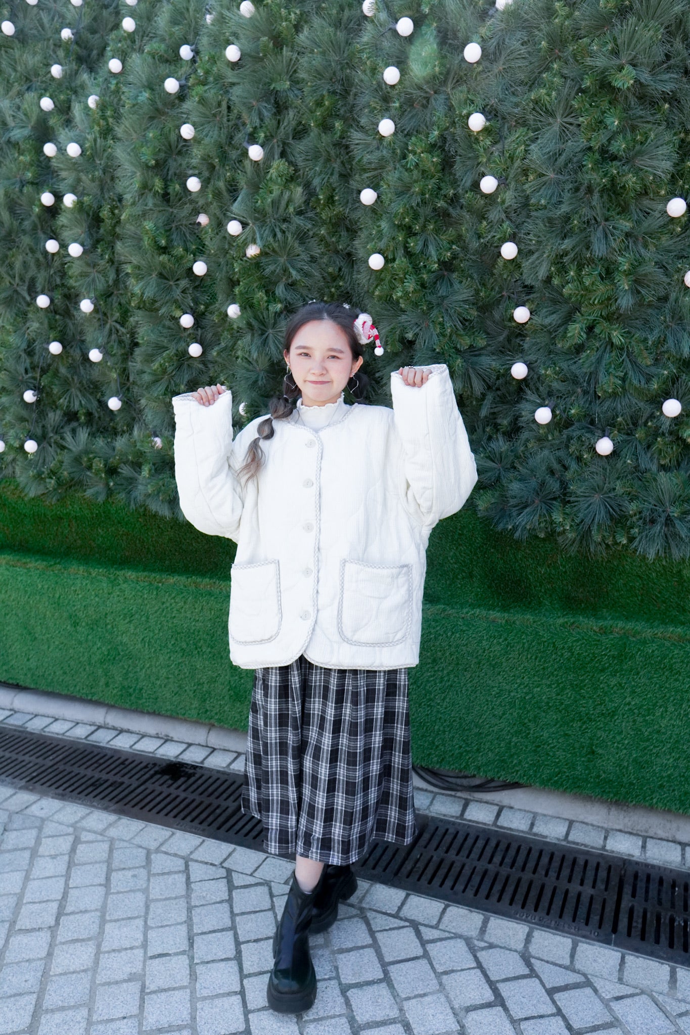 <預訂> 自家製 寬鬆棉質絎縫雙面外套