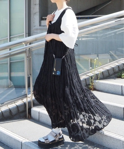 <預訂> JP 日牌TT 透透提花長款OPs|兩色入