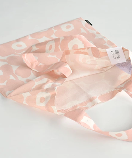 <預訂> JP 日本限定珊瑚粉色!Marimekko Mini Unikko Tote Bag♡