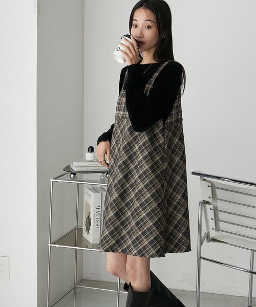 <預訂> JP 日牌FY 前後2-Ways格紋迷你OPs