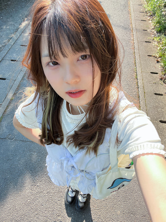 <預訂> 自家製 獨家款ruffle邊短袖百搭Tee