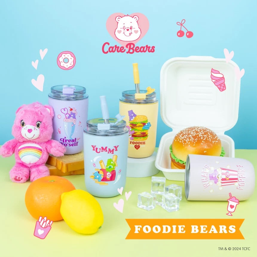 <預訂優惠> 泰國 Care Bears 不鏽鋼水杯連飲管|四色入