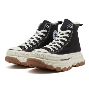 <預訂> 超人氣!Unisex 日本限定厚底設計♡ CONVERSE 高筒 ALL STAR 100 TREKWAVE HI|22.5-30碼|黑