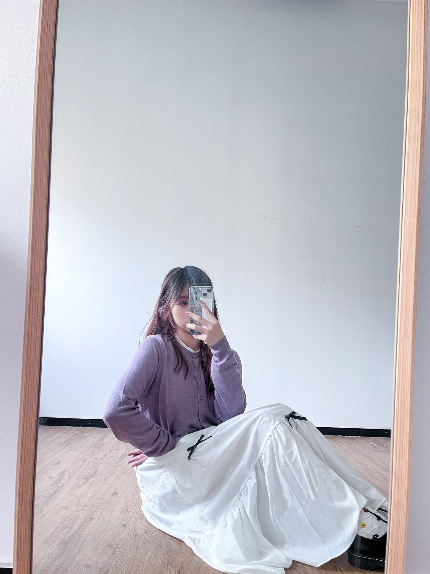 <預訂> 首批優惠💜 自家製 多色超親膚薄款長袖針織外套|薰衣草紫