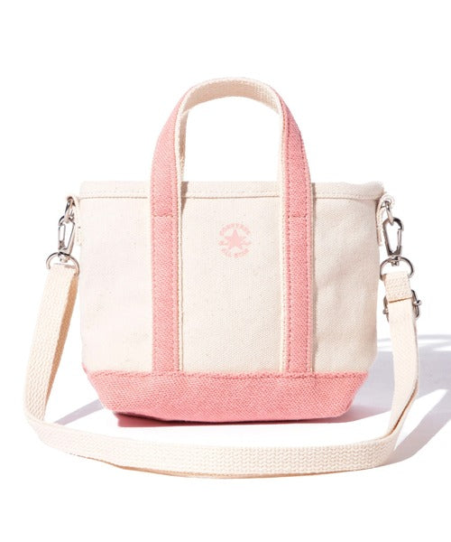 JP (限時降價至22/10) Converse 2-WAYS Mini Bag 迷你帆布Tote Bag|四色入