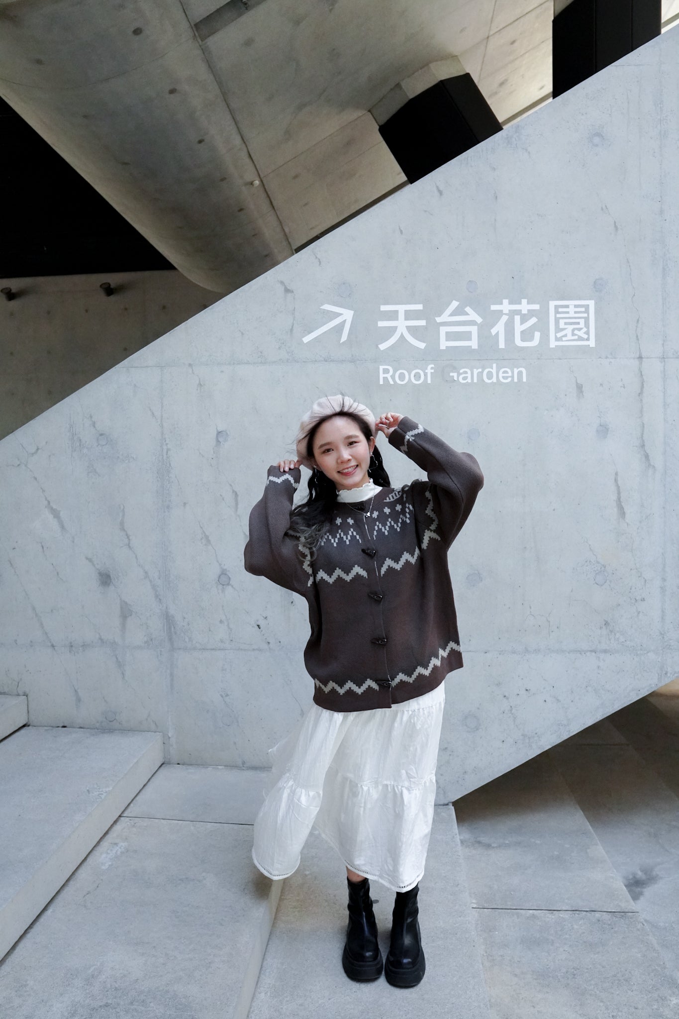 <預訂> 自家製 自留款♡ 奶白蛋糕半身長裙