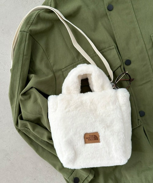 預訂> JP 搶先日本！THE NORTH FACE/2-WAY 毛皮迷你肩包 PLUMPY TOTE BAG