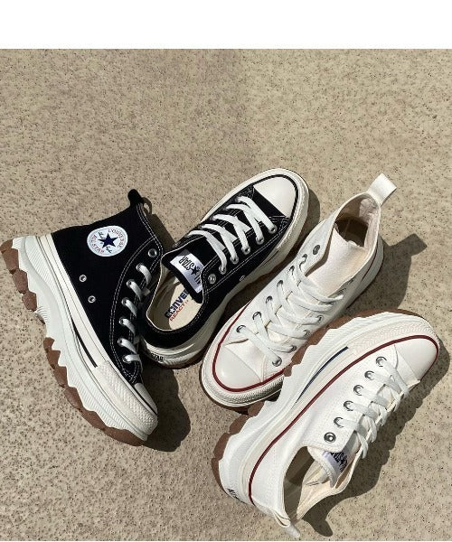 <預訂> 超人氣!Unisex 日本限定厚底設計♡ CONVERSE 高筒 ALL STAR 100 TREKWAVE HI|22.5-30碼|黑