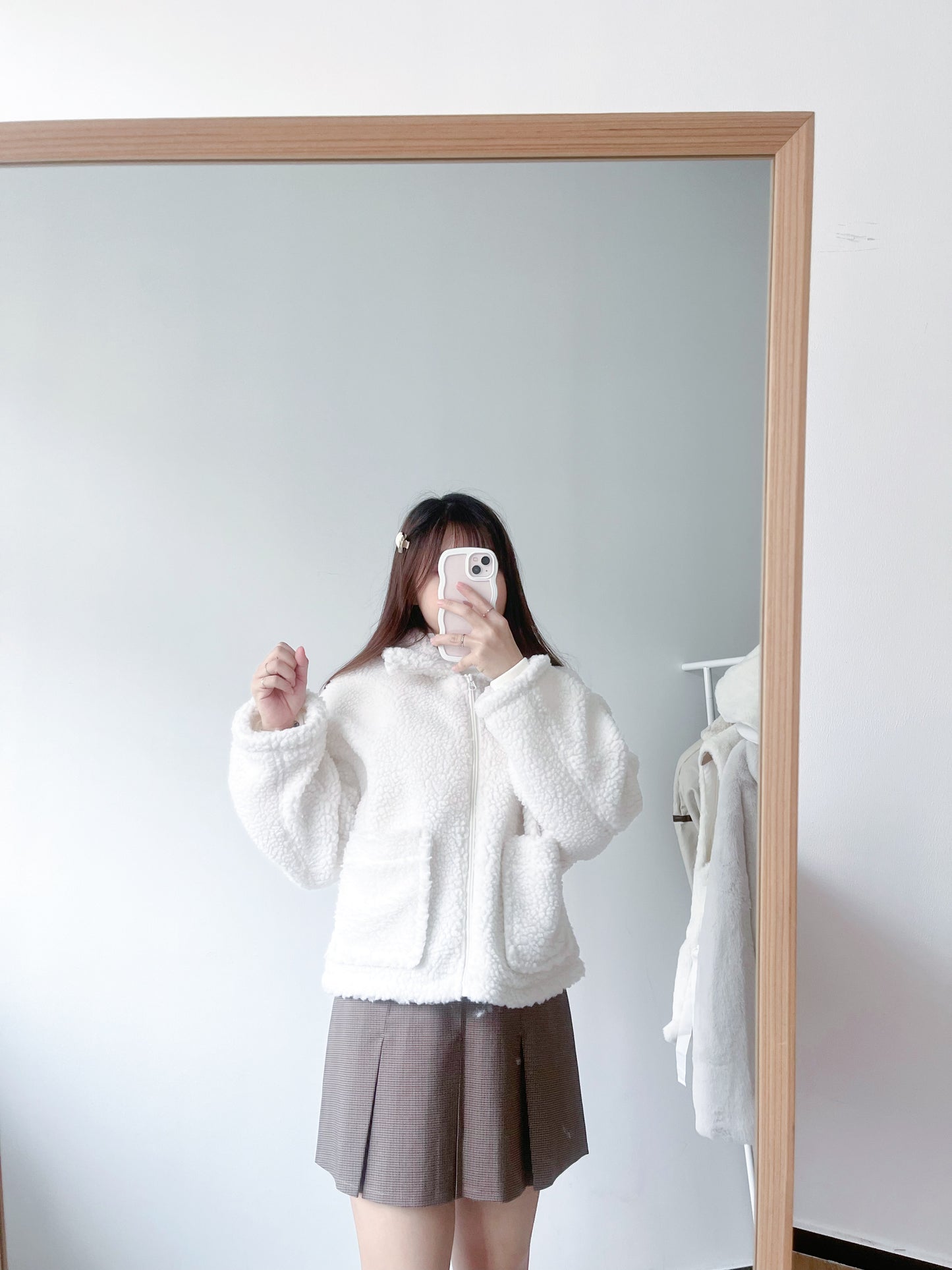 <預訂> 小眾反領毛皮夾克Jacket|三色入