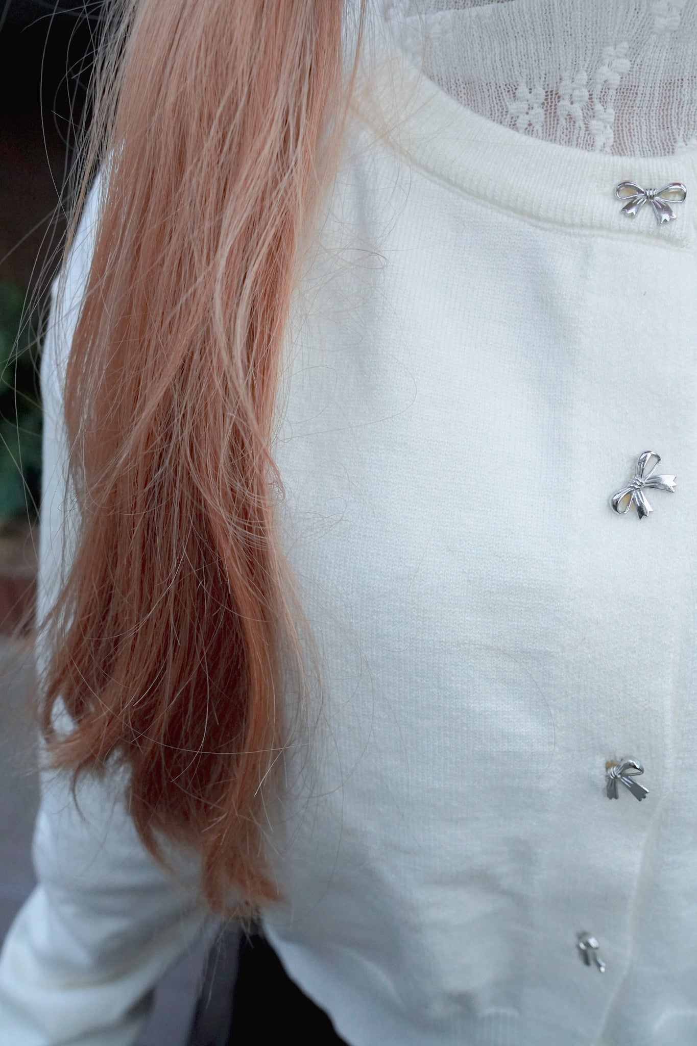 <現貨> 愛心蝴蝶結鈕扣小外套|五色入