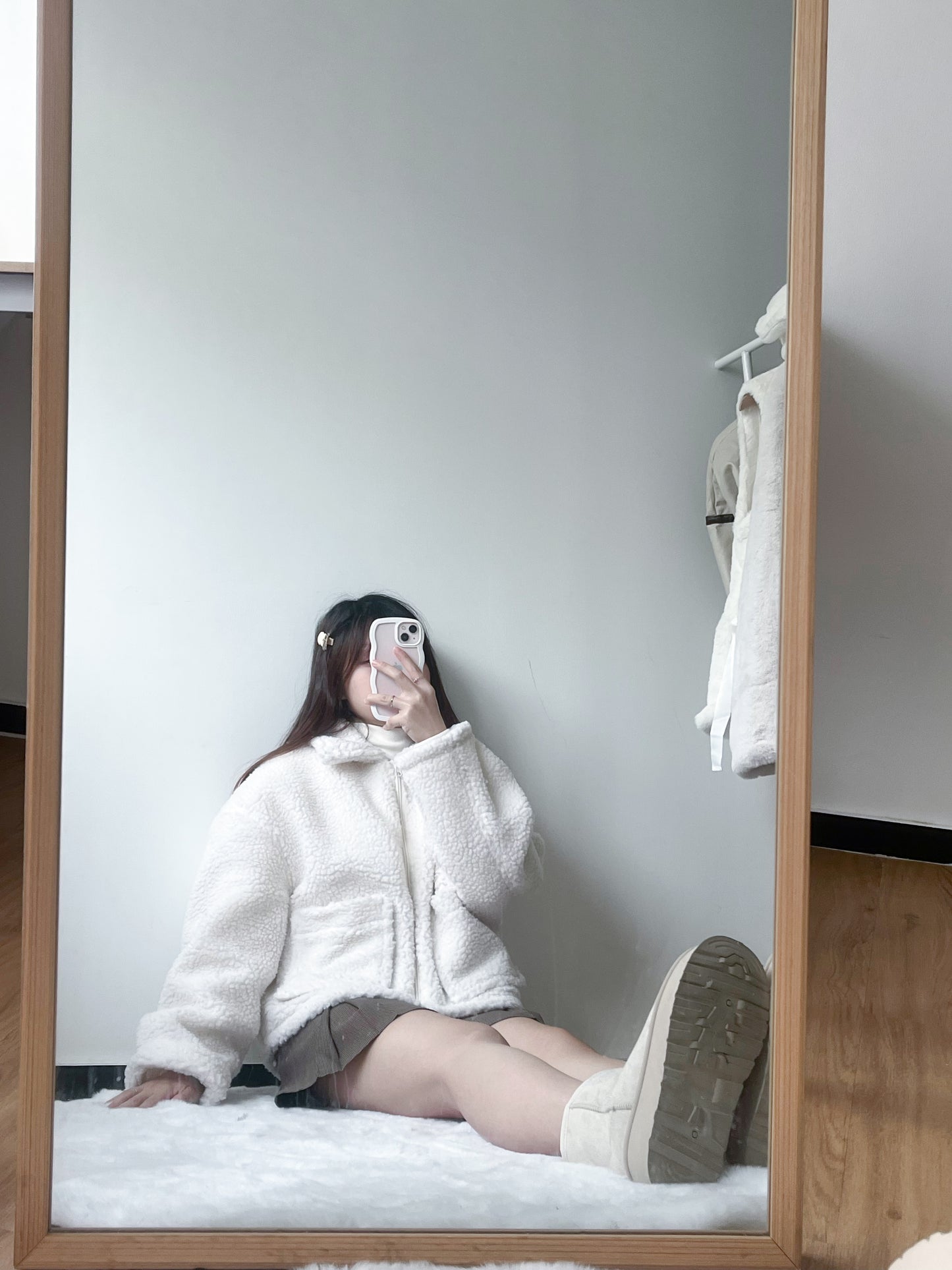 <預訂> 小眾反領毛皮夾克Jacket|三色入