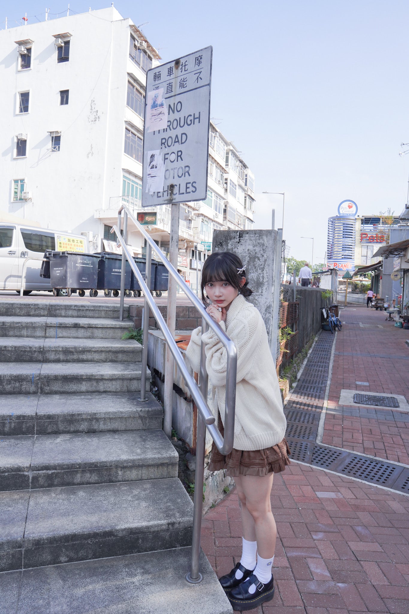 <現貨> 學園風UP♡ 粗針織麻花外套