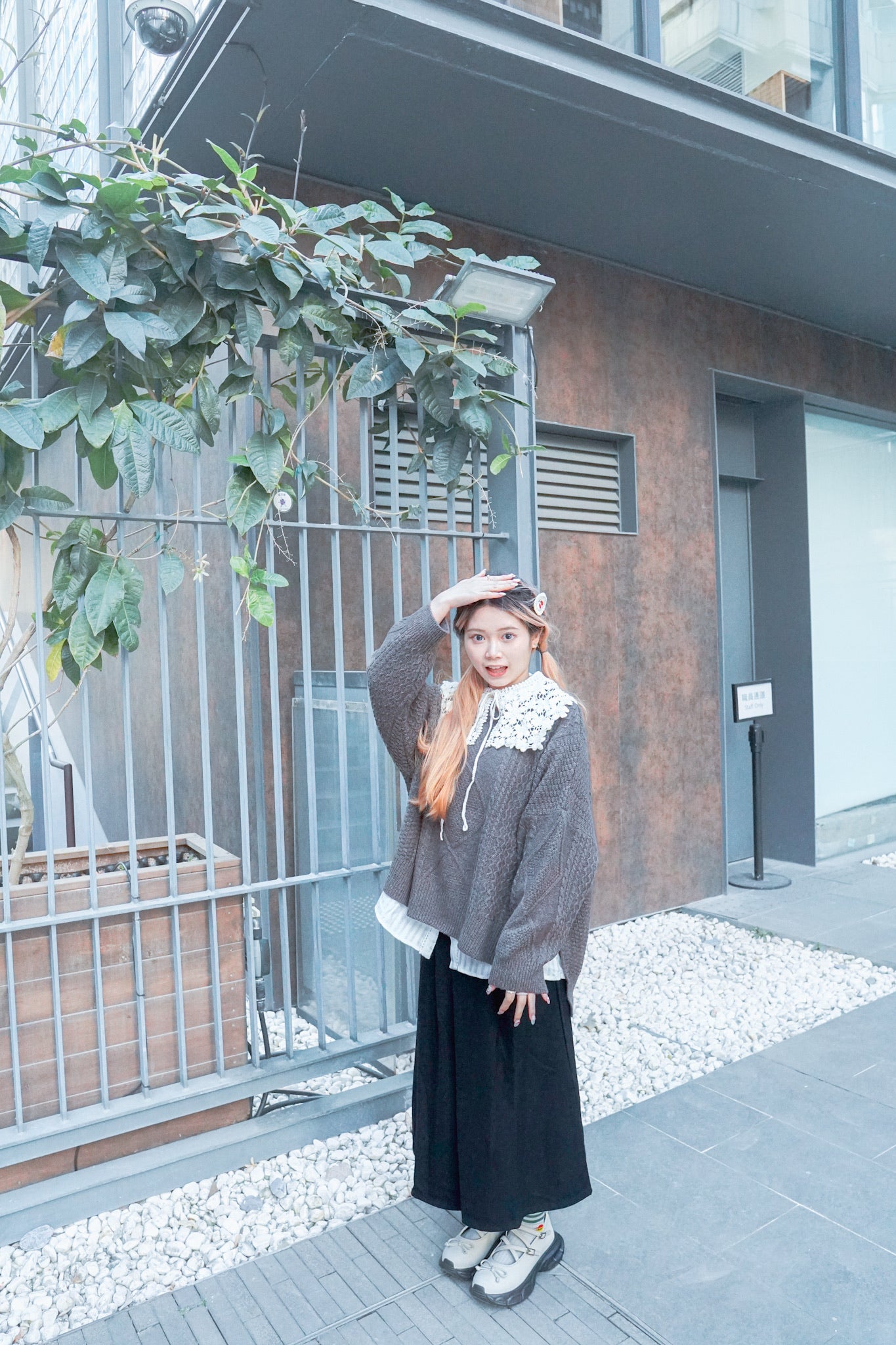 <現貨> 自家製 厚實保暖♡毛呢直筒半身長裙|兩色入