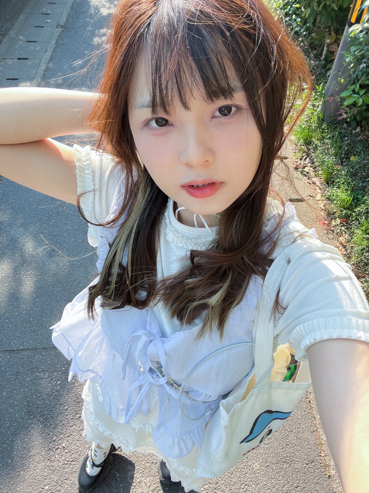 <預訂> 自家製 獨家款ruffle邊短袖百搭Tee