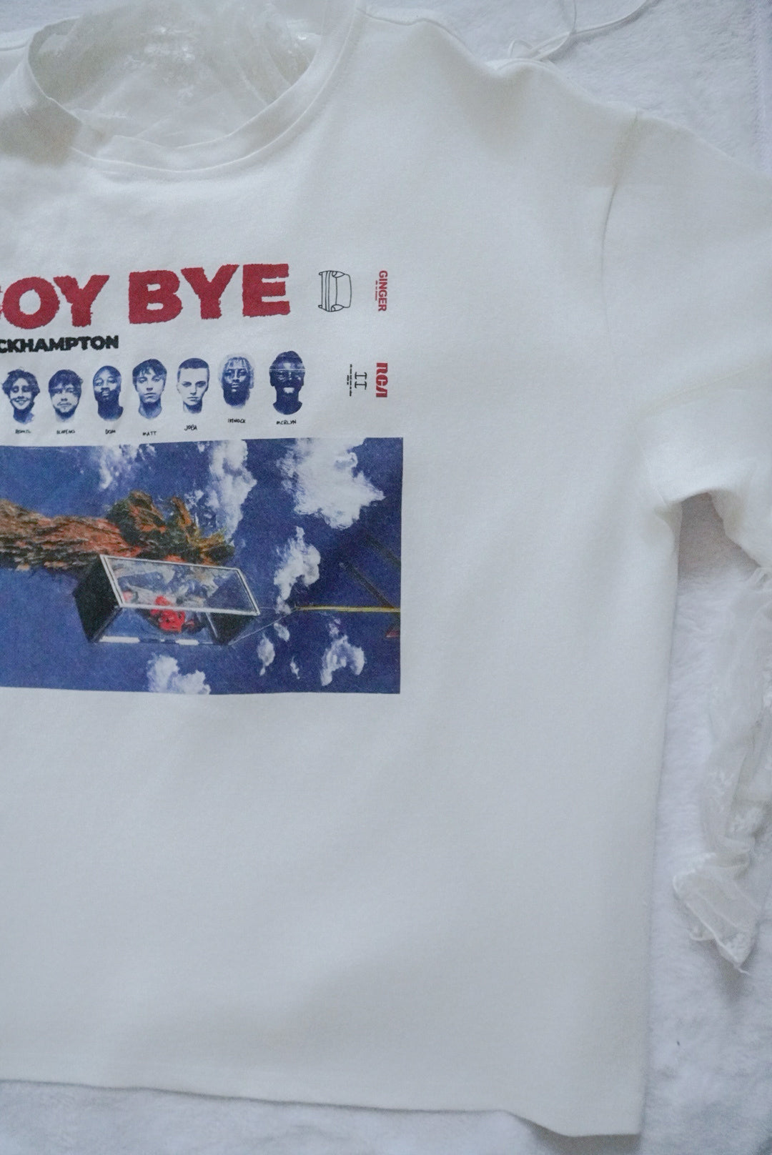 <預訂> Oversized寛鬆韓系復古中長款短袖Tee