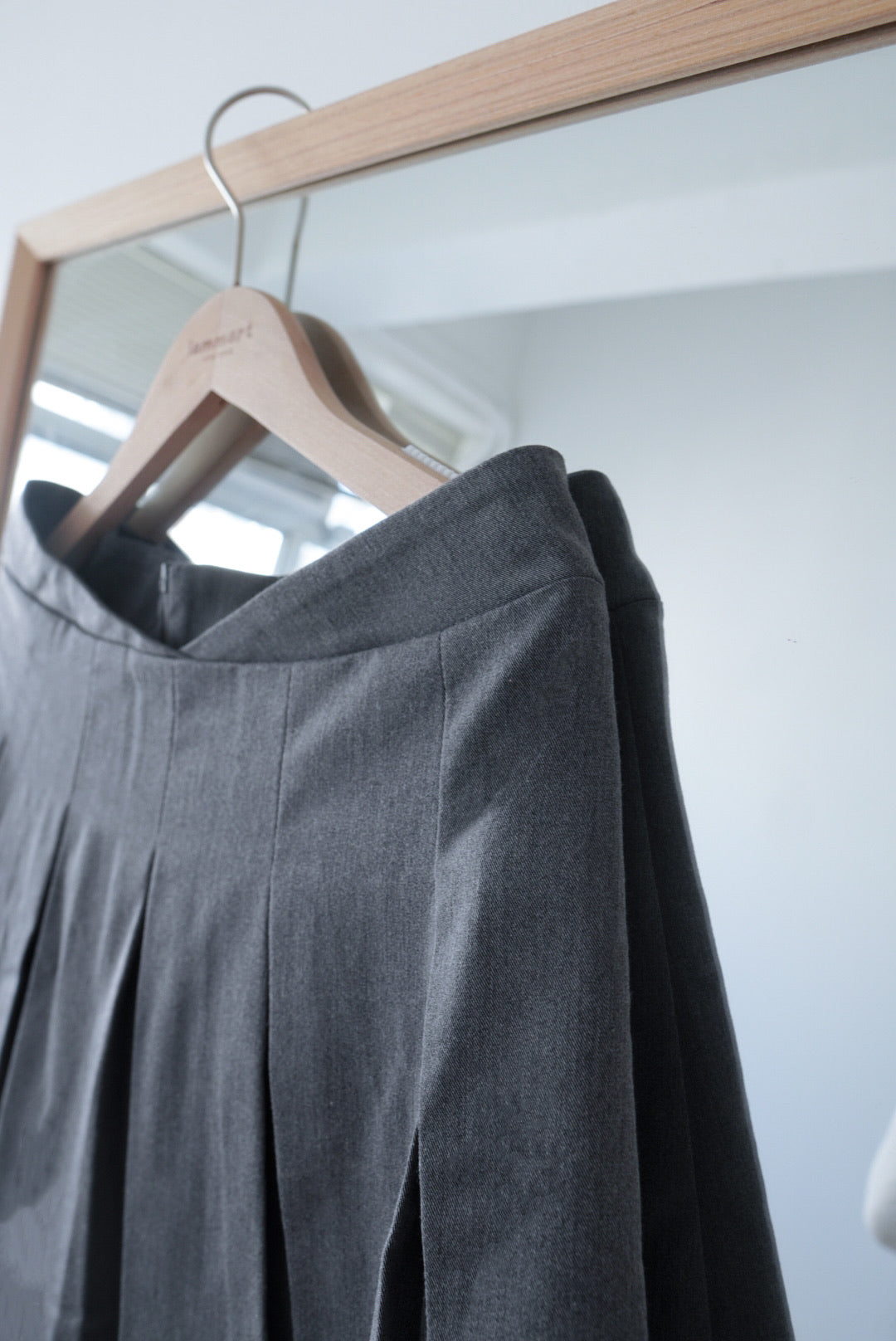 <預訂> 校園風A字半身百褶短裙