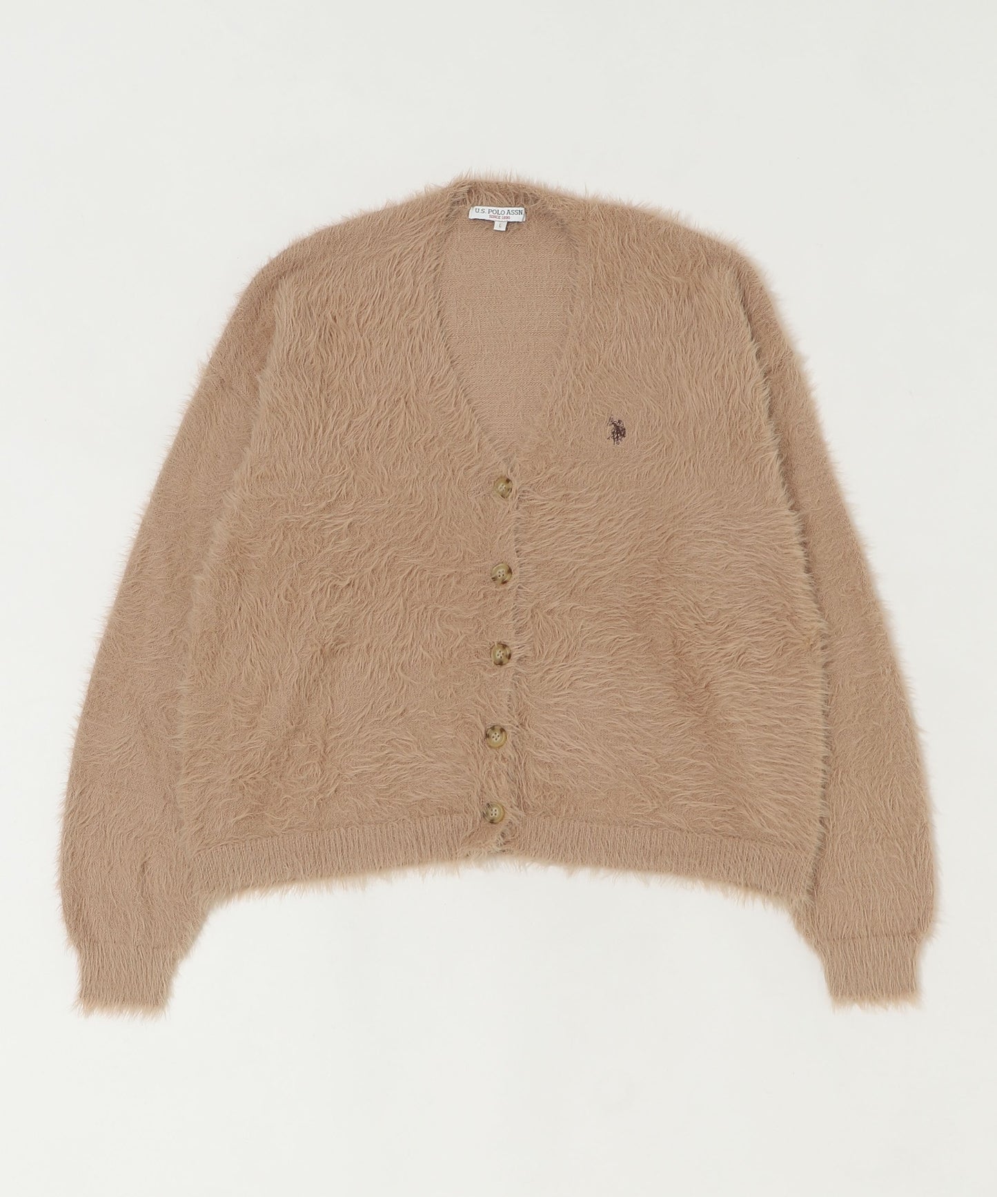 <預訂> JP 日本大人氣♡ US POLO ASSN. 獨家毛絨針織開胸外套|七色入