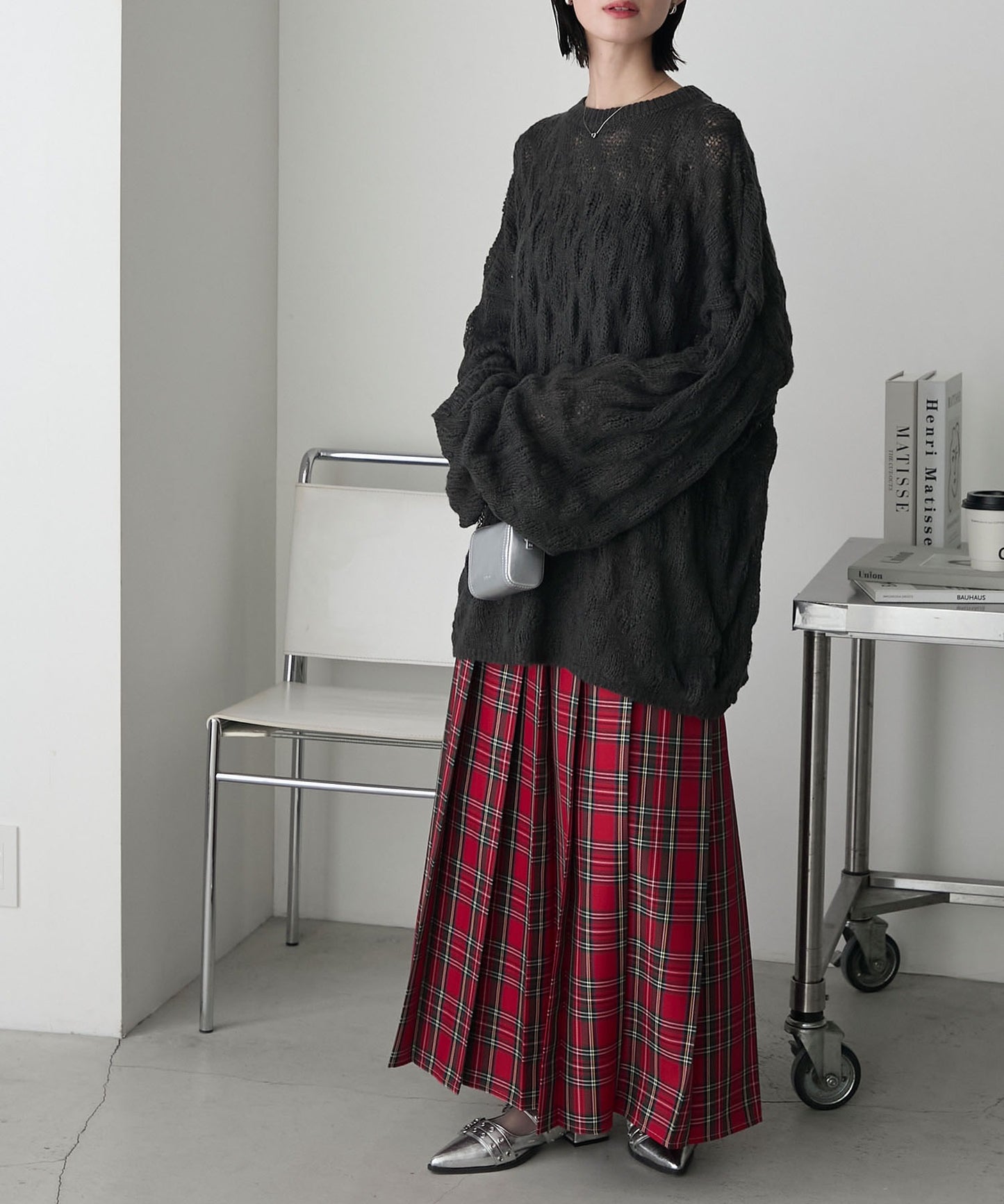 <預訂> JP 日牌FY 馬海毛觸感編織針織套頭上衣|兩色入