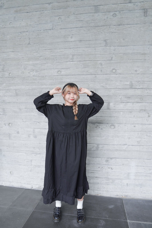 <預訂> 自家造貨!做工超讚 BB棉蕾絲娃娃領花邊袖Ops|三色入