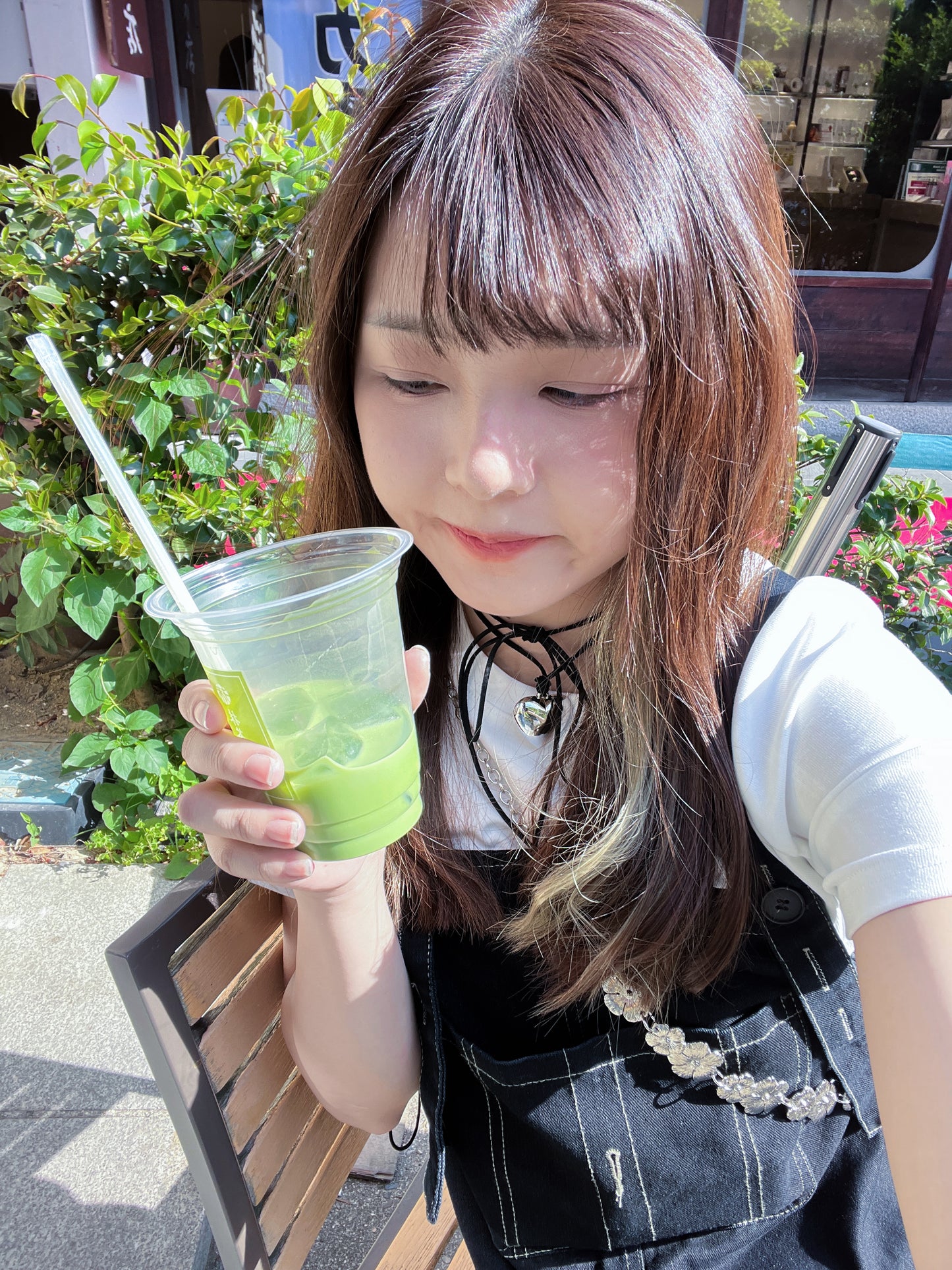 <現貨> 牛仔束繩修腰牛仔連身工裝裙
