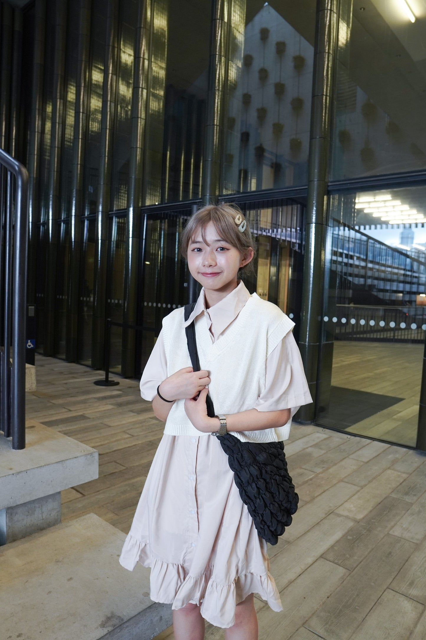 <預訂> 已售出250+件!v領扭紋針織背心馬甲|三色入