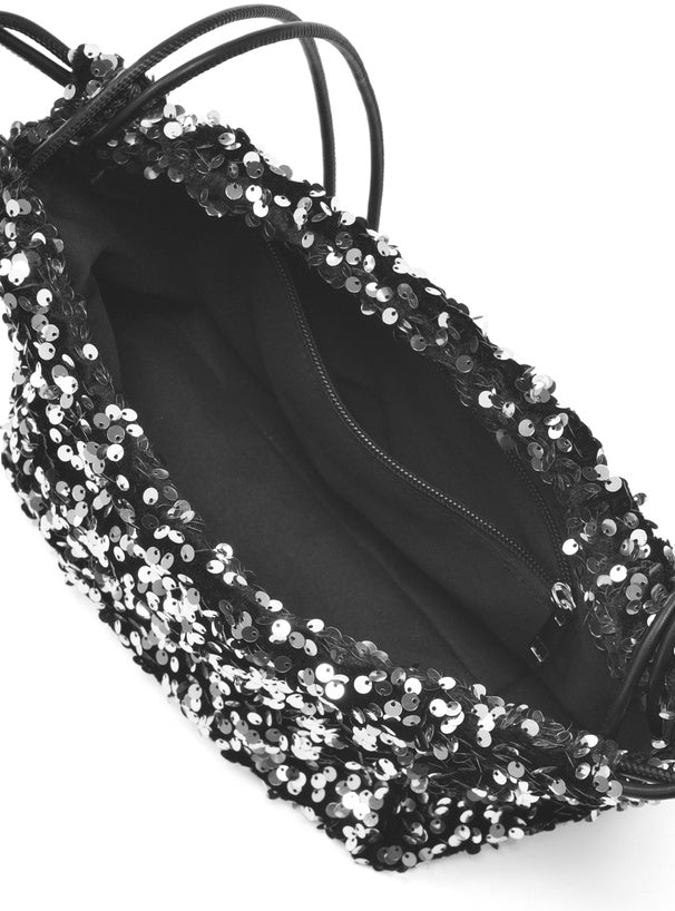 <預訂> Bling Bling亮片迷你抽繩包