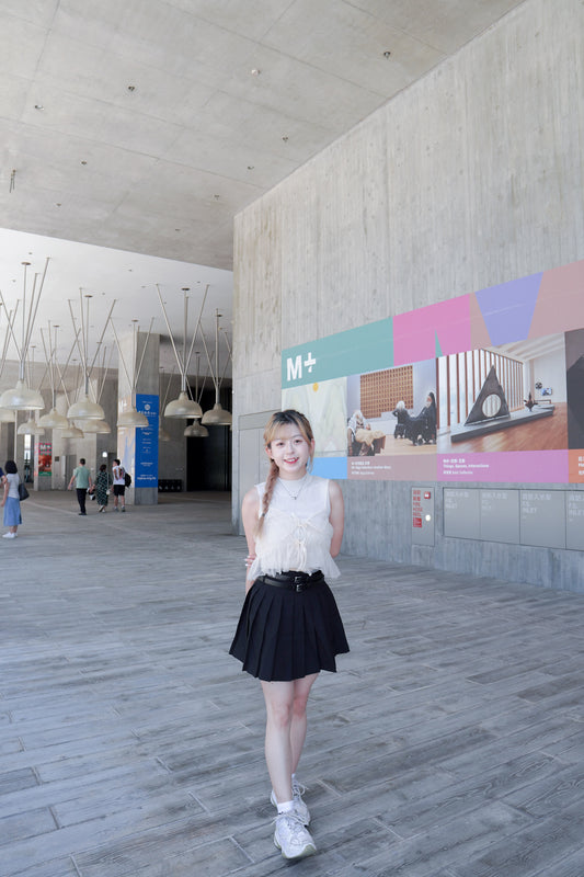 <預訂> 雙綁帶薄紗吊帶疊穿背心