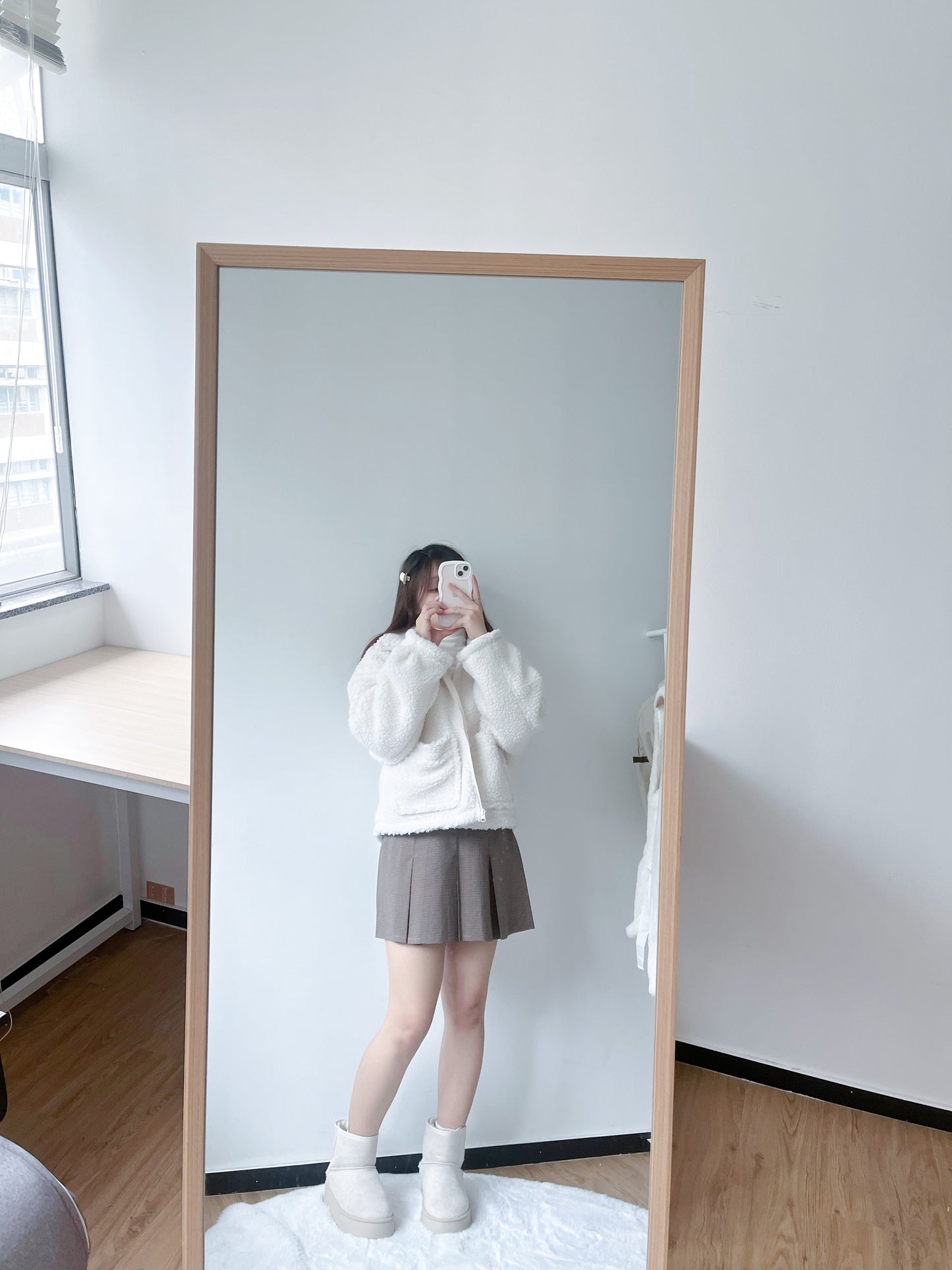 <預訂> 小眾反領毛皮夾克Jacket|三色入