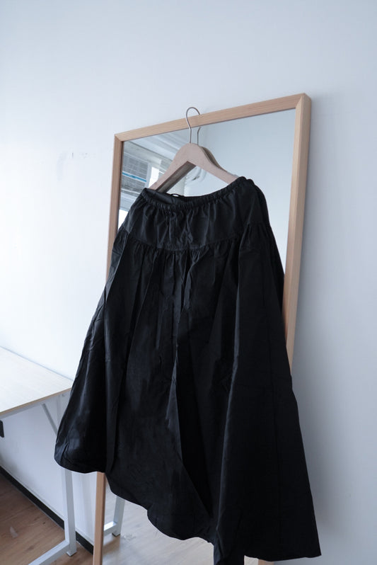 <預訂> 自家製 超顯瘦!小個子也OK~ 橡筋腰半身長裙