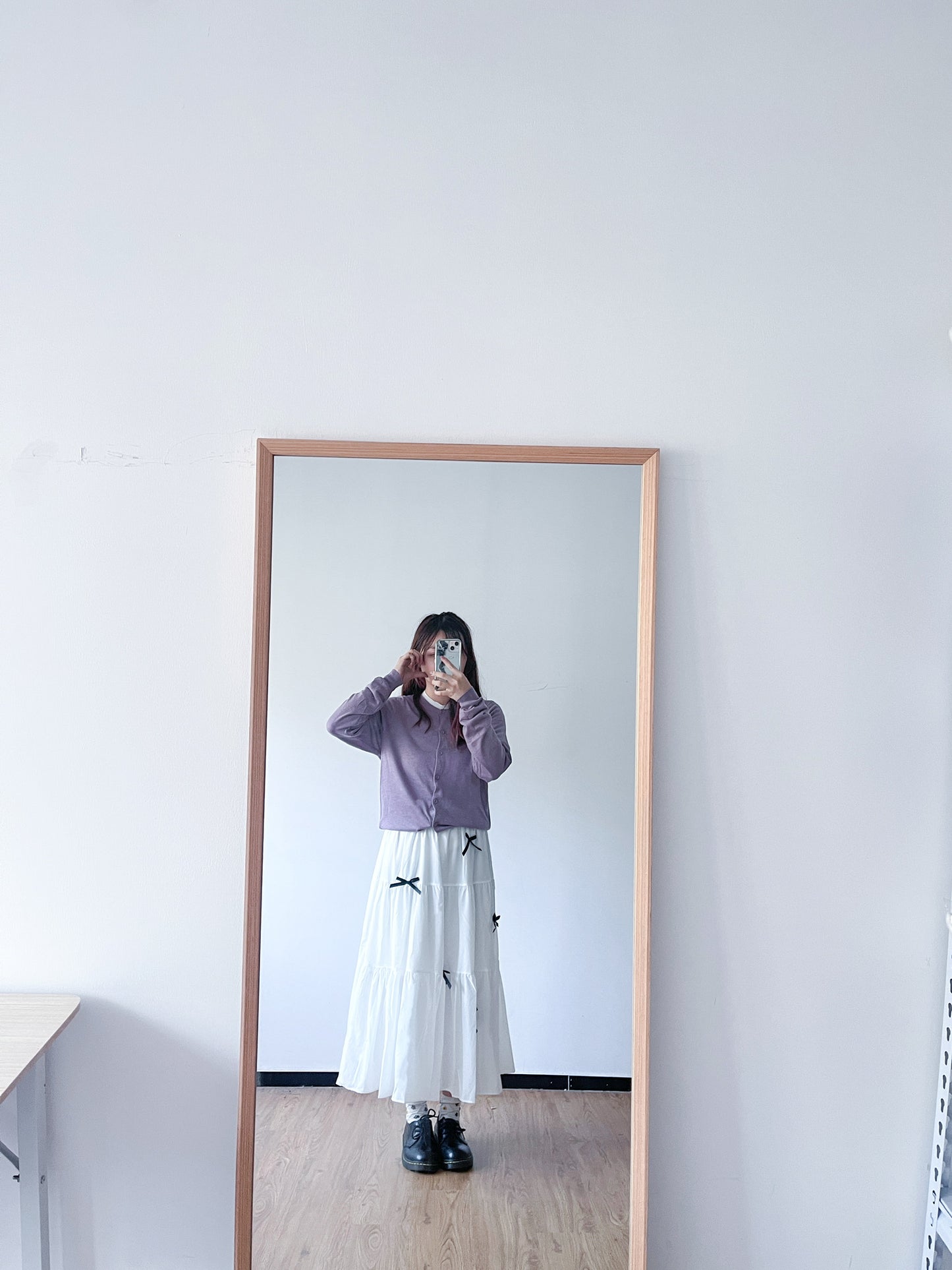 <預訂> 首批優惠💜 自家製 多色超親膚薄款長袖針織外套|薰衣草紫