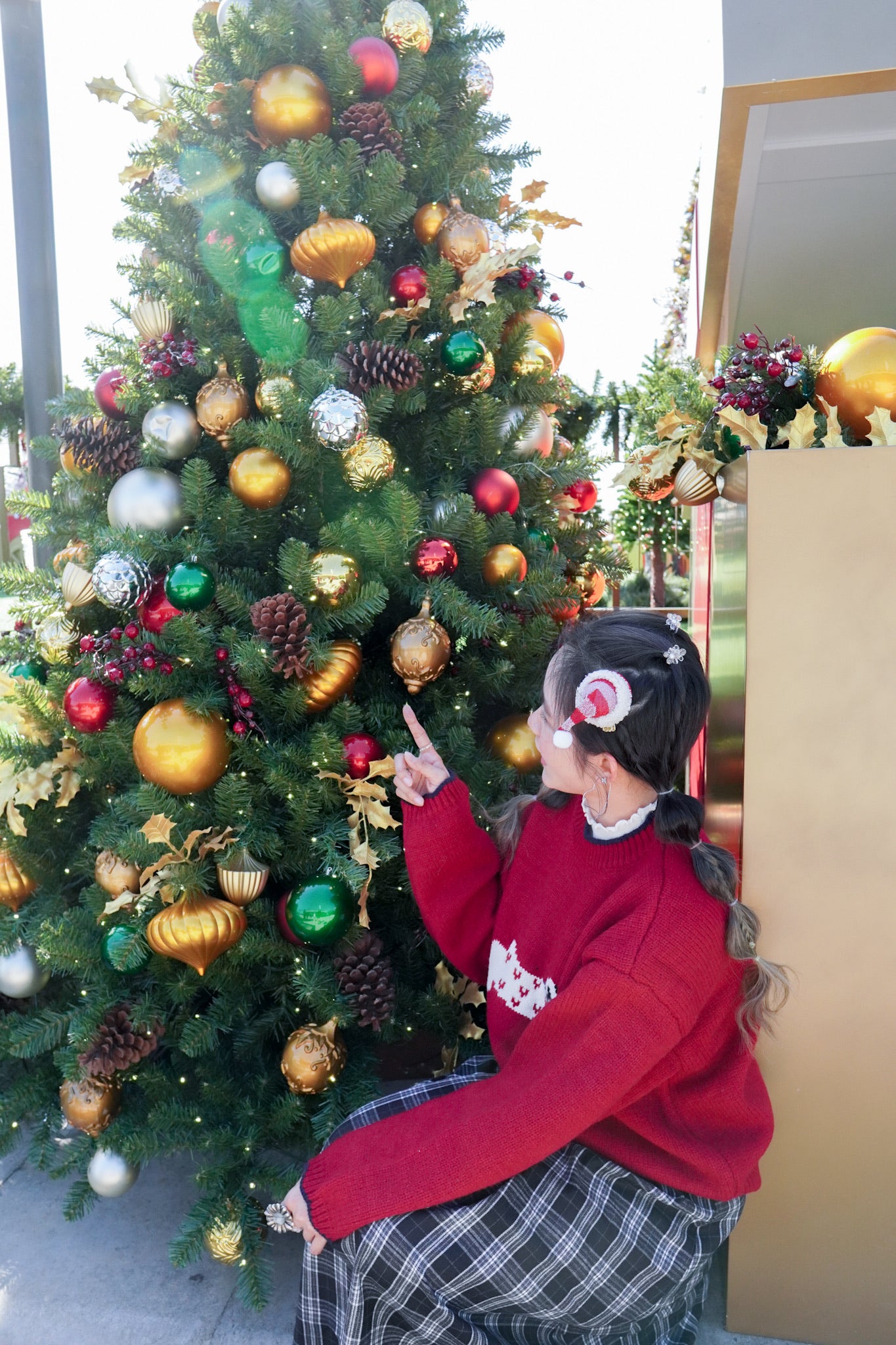 <現貨> 聖誕專屬🎄 可愛小狗長袖針織衛衣|兩色入