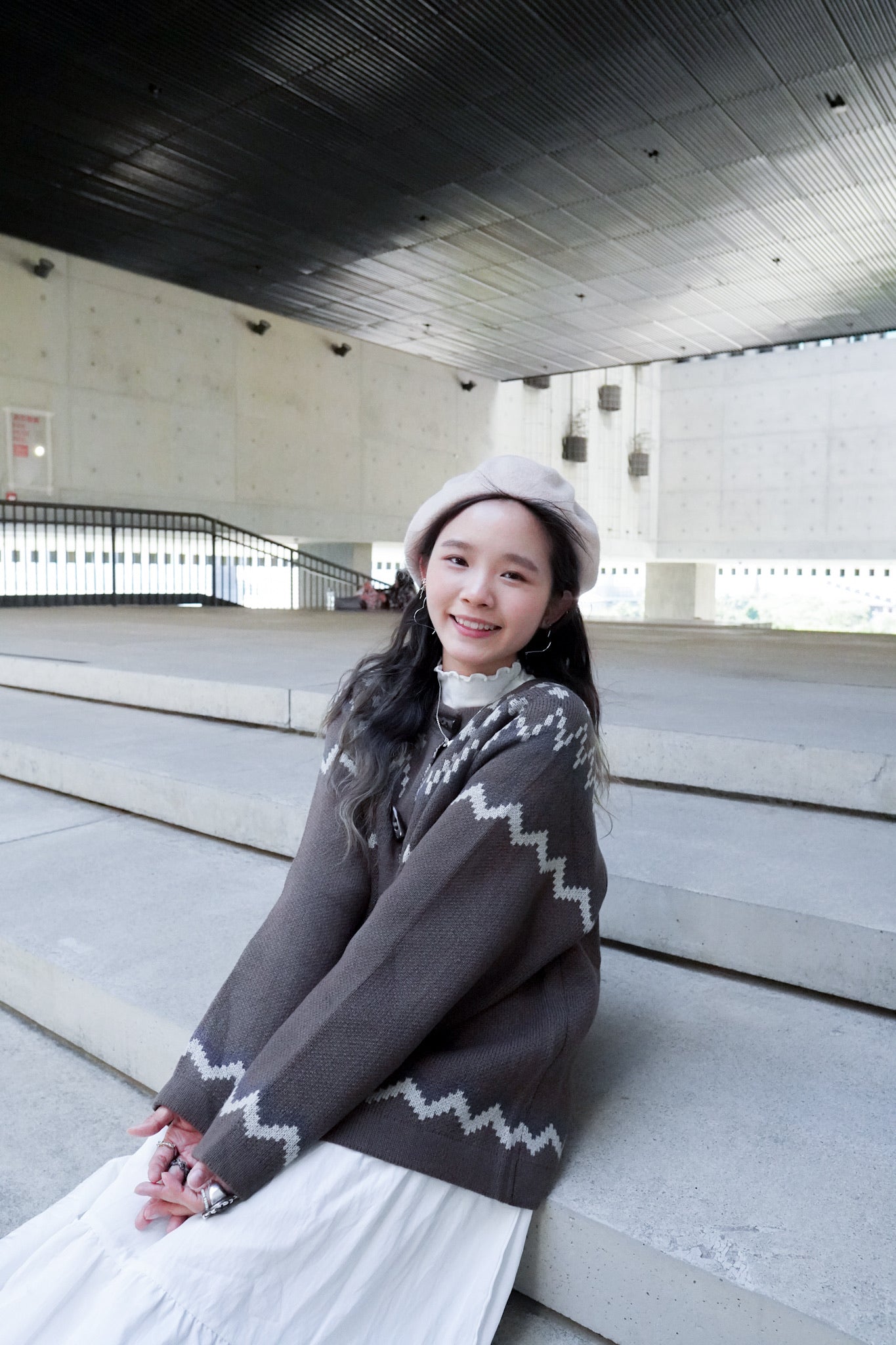 <預訂> 首批優惠♡羊毛牛角扣寬鬆針織開胸外套