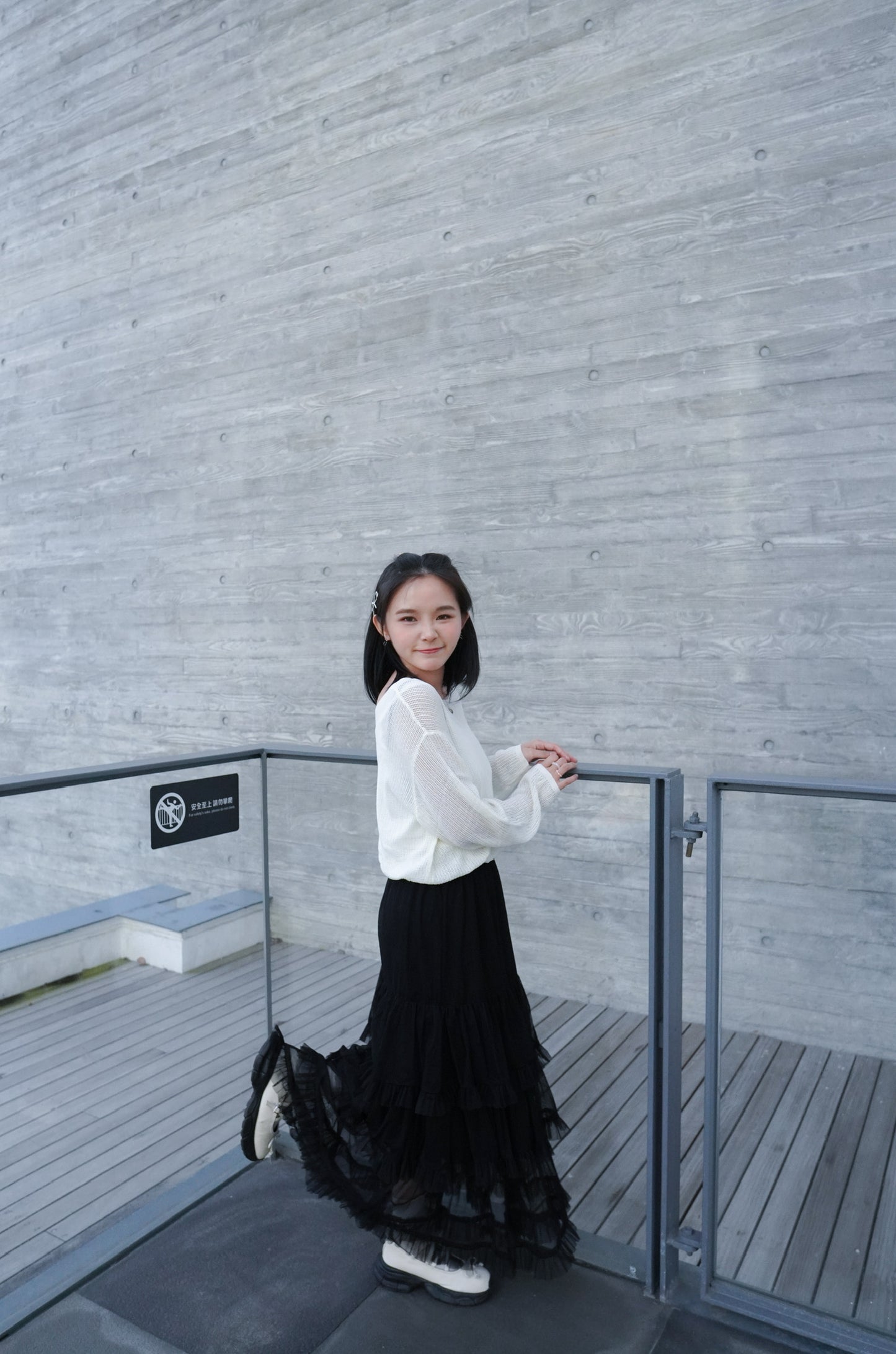<預訂> 自家製 蕾絲蛋糕ruffle疊層長裙|兩色入