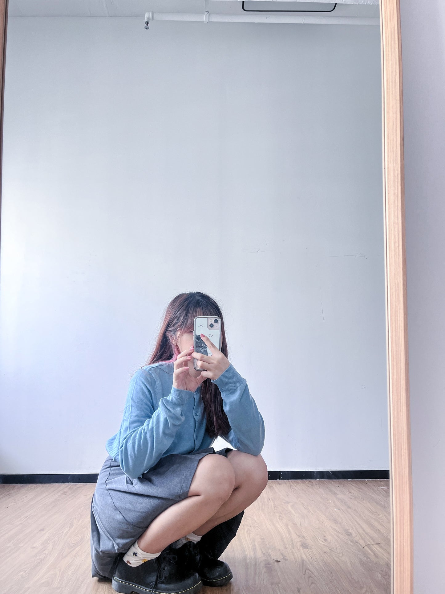 <預訂> 首批優惠💙自家製 多色超親膚薄款長袖針織外套|淺藍