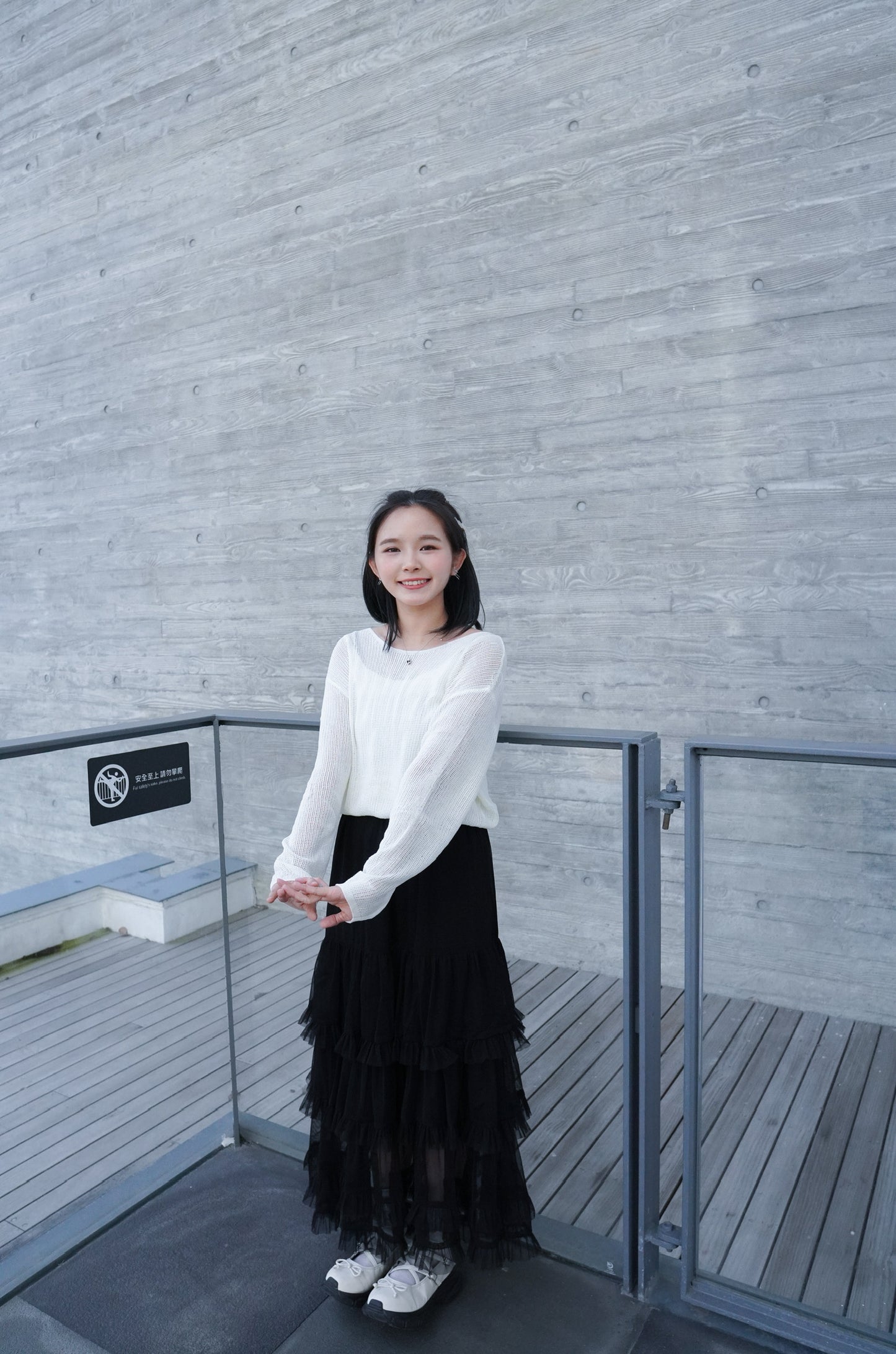 <預訂> 自家製 蕾絲蛋糕ruffle疊層長裙|兩色入