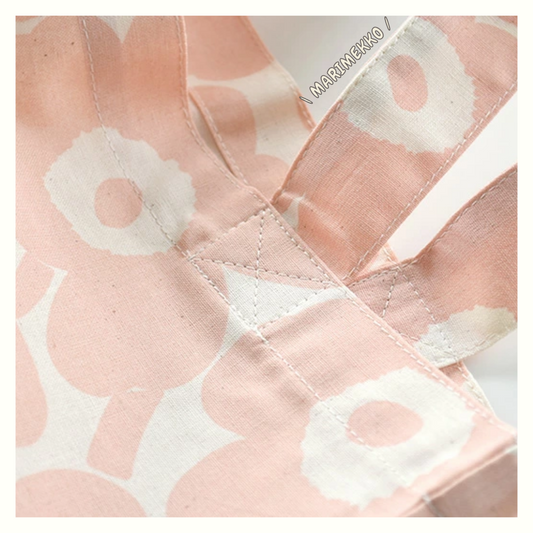 <預訂> JP 日本限定珊瑚粉色!Marimekko Mini Unikko Tote Bag♡