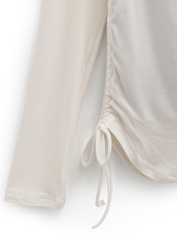 <預訂> JP 蝴蝶結吊帶背心 + 抽繩長袖上衣兩件套 |三色入