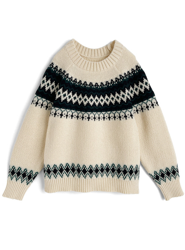 <預訂> JP ILLIT MOKA同款🐰北歐菱形針織上衣|四色入