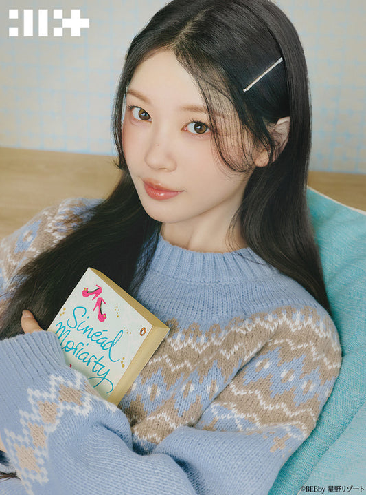 <預訂> JP ILLIT MOKA同款🐰北歐菱形針織上衣|四色入