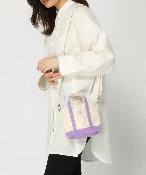 JP (限時降價至22/10) Converse 2-WAYS Mini Bag 迷你帆布Tote Bag|四色入