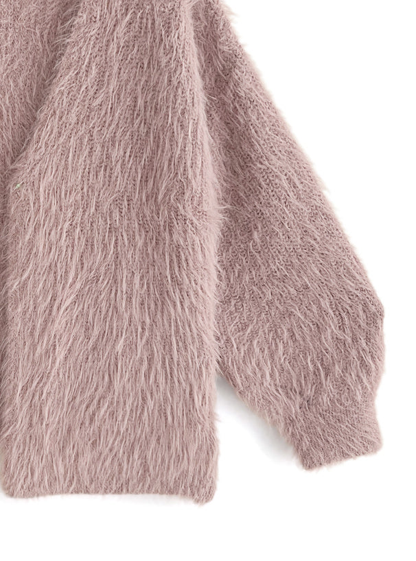 <預訂> JP 羽毛針織開胸外套|四色入